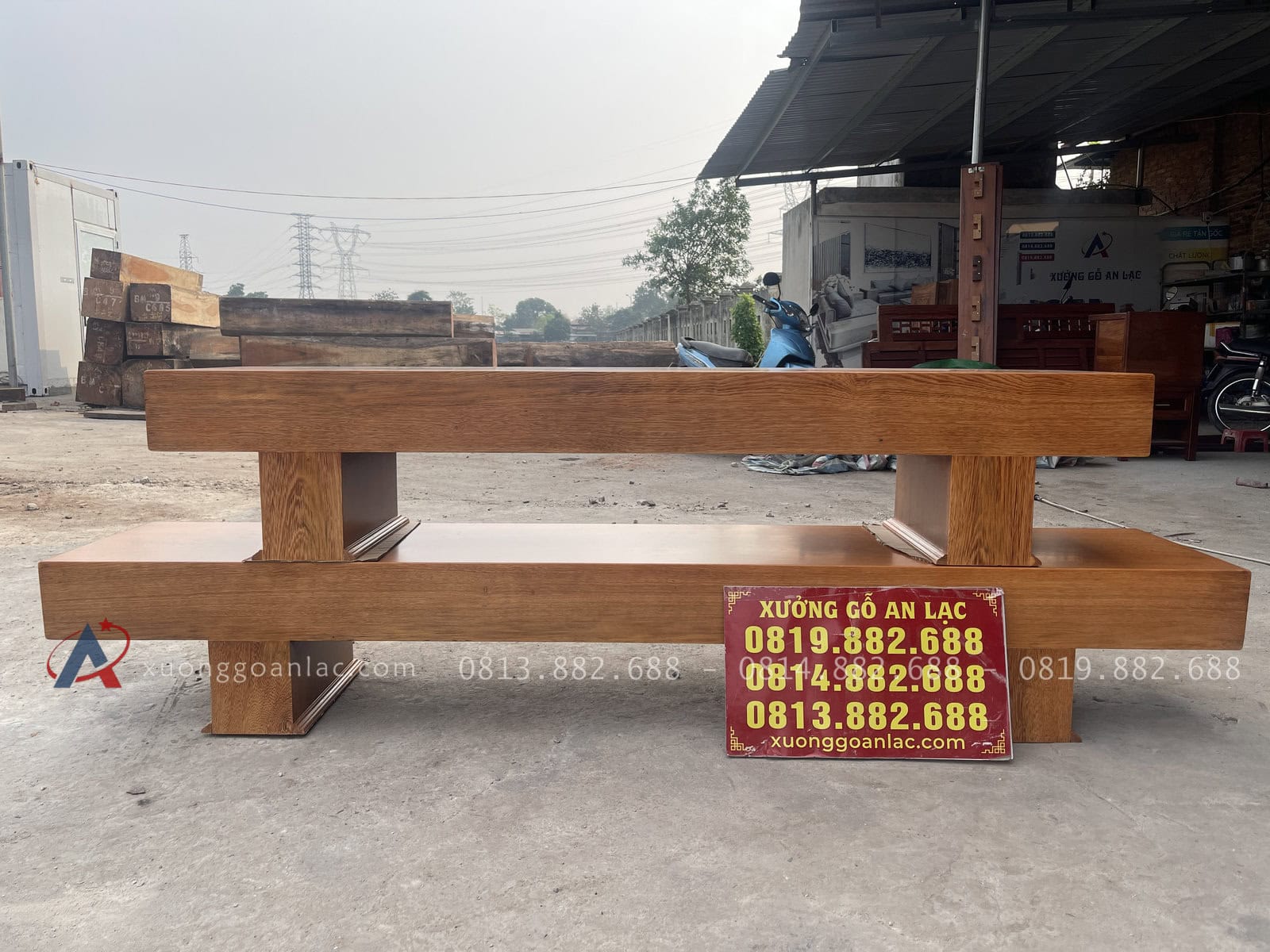 Mẫu kệ tivi trơn nguyên khối gỗ gõ đỏ (anh Hoàng, TP Hồ Chí Minh) 9 Mẫu kệ tivi trơn nguyên khối gỗ gõ đỏ (anh Hoàng, TP Hồ Chí Minh) - Ảnh 9