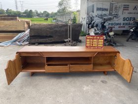 kệ tivi gỗ gõ đỏ hiện đại hàng tuyển vip
