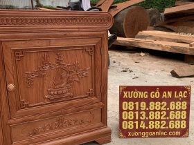 kệ ti vi gỗ mõ lồi gỗ hương hàng tuyển vip cao cấp