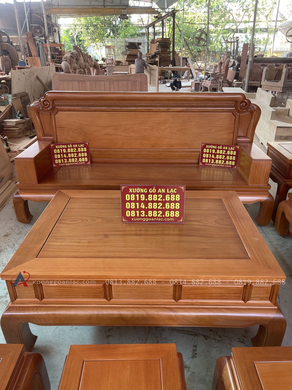 Bộ quốc sắc gỗ gõ 7 món (anh Tâm - Bình Phước ) 2 đoãn