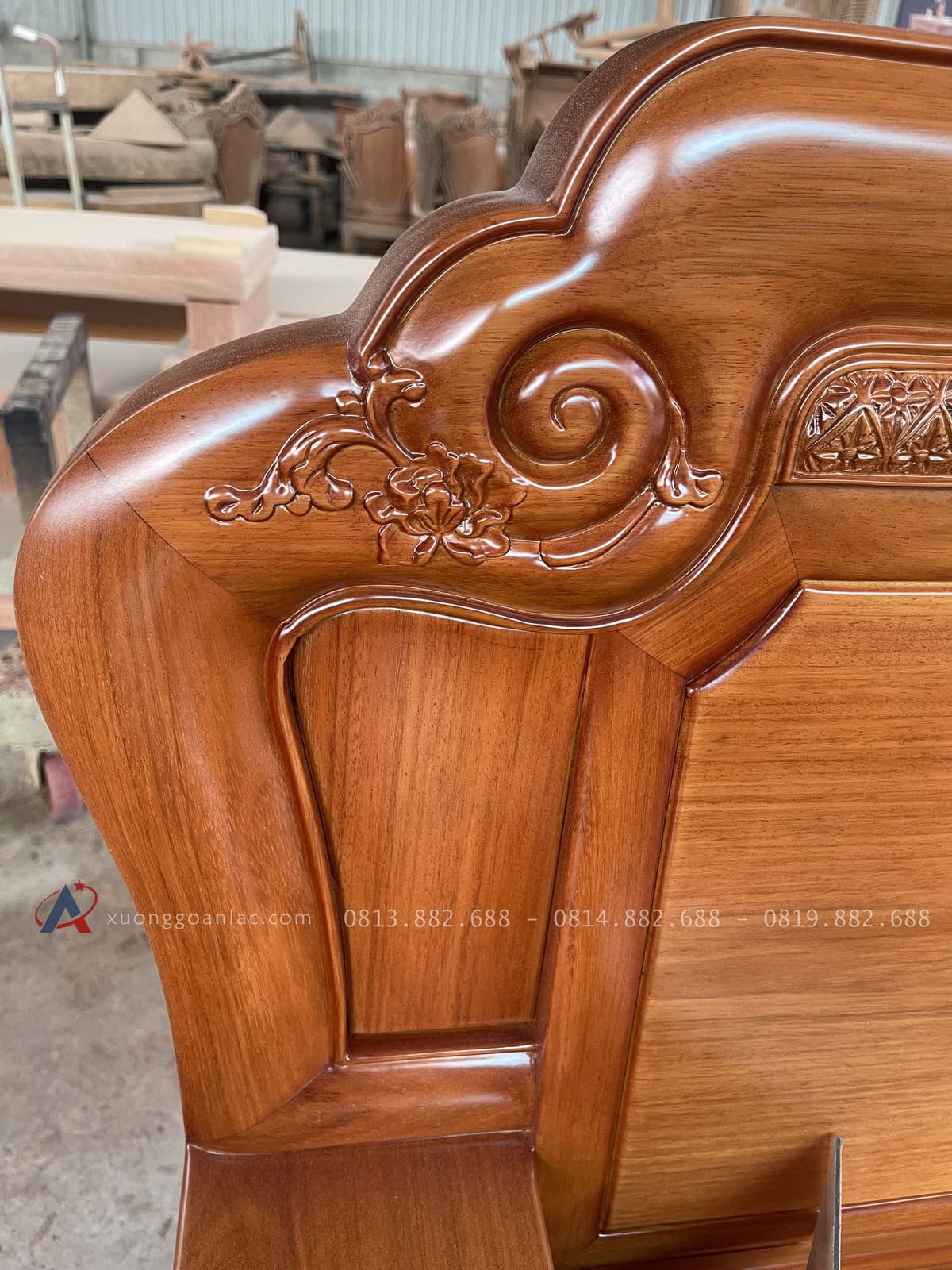 Bộ quốc sắc gỗ gõ 7 món (anh Tâm - Bình Phước ) 25 chương ghế