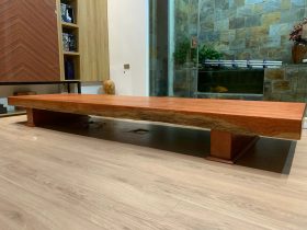 Bàn nguyên khối dày 10cm gỗ hương đá siêu vip ( Anh Long,Hà nội ) 6 Mẫu bàn anh yêu cầu làm hạ chân , giống phong cách nhật bản - ngồi ăn hoạt ngồi dùng trà tiếp đối tác khách hàng cũng tiện