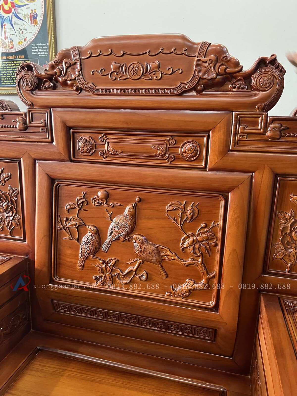 Bộ Phù Dung Gỗ Hương Đá 7 Món Của (Chú Mạnh - Hạ Long ) 6 Bộ Phù Dung Gỗ Hương Đá 7 Món Của (Chú Mạnh - Hạ Long ) - Ảnh 6