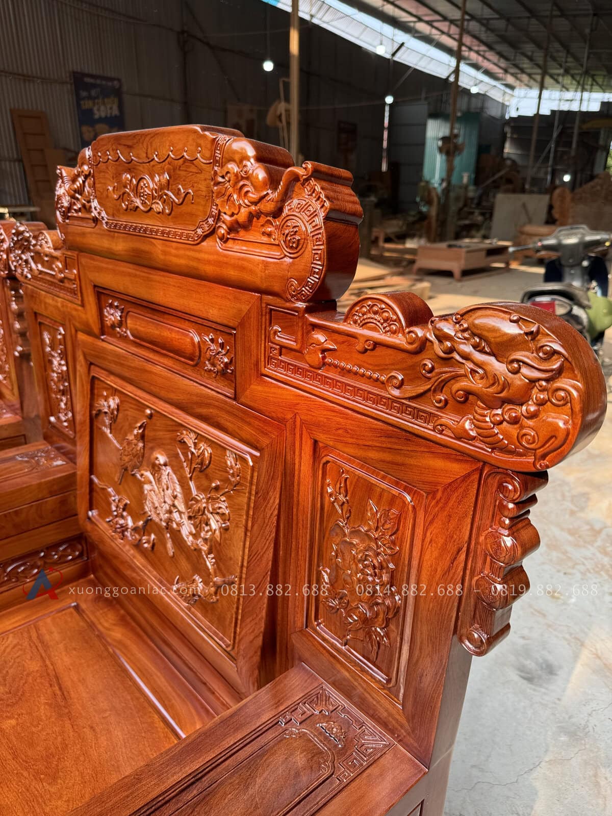 Bộ PHù Dung Gỗ Hương Đá 10 Món (Anh Tuấn - Bình Thuận ) 6 Bộ PHù Dung Gỗ Hương Đá 10 Món (Anh Tuấn - Bình Thuận ) - Ảnh 6
