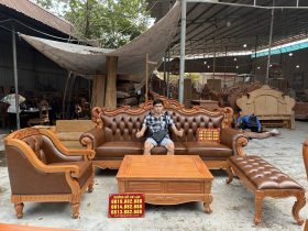 Nội thất phòng khách 14 BỘ SOFA TÂN CỔ ĐIỂN HOÀNG GIA