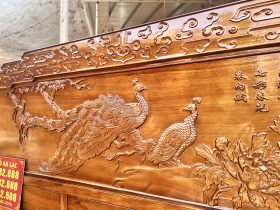hoàn thiện giường phu thê viên mãn gỗ gõ đỏ 2m x 2m2 19 Photo 17 01 2025 10 35 18