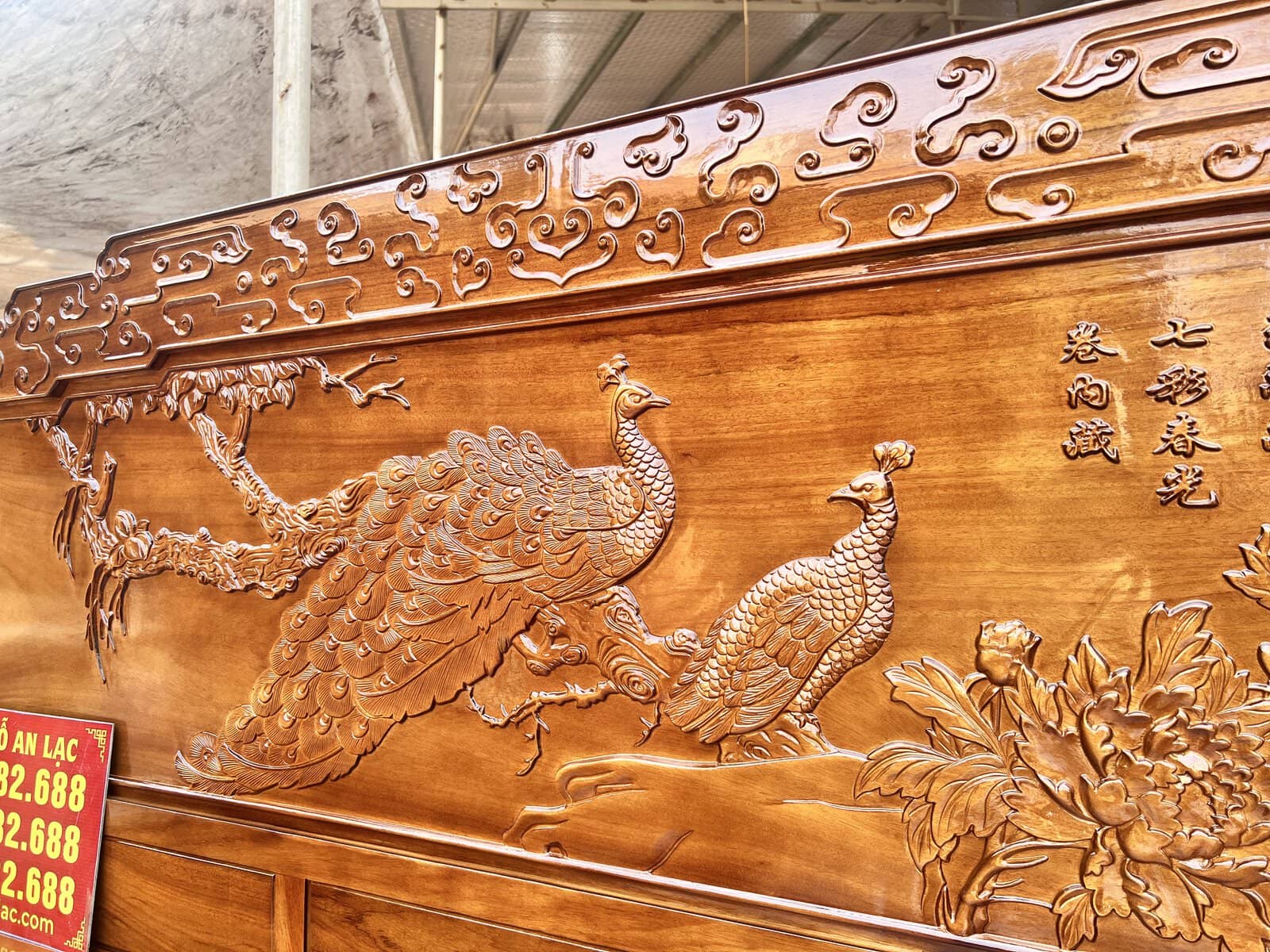 hoàn thiện giường phu thê viên mãn gỗ gõ đỏ 2m x 2m2 5 hoàn thiện giường phu thê viên mãn gỗ gõ đỏ 2m x 2m2 - Ảnh 5