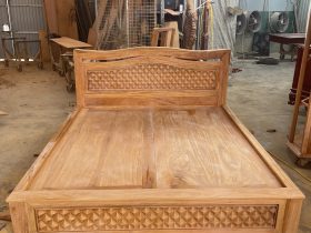 Nội thất phòng ngủ 2 Giường ngủ luxury cao cấp 1m8 x 2m ( Chị Tuyết - Hải Phòng )